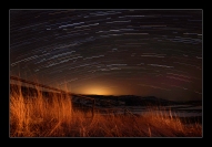© Kim Dodge. A first attempt at star trails. 6 stacked shots.